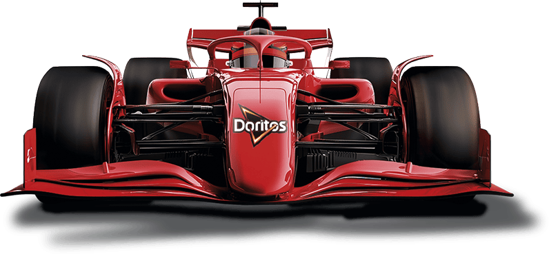 Carro formula 1 Doritos